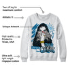 Military Blue 4s DopeSkill Sweatshirt NPC Graphic