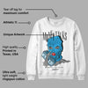 University Blue Toe 1s DopeSkill Sweatshirt Money Talks Graphic