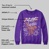 PURPLE Collection DopeSkill Purple Sweatshirt MILF Graphic