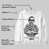 Flight Club 4s DopeSkill Sweatshirt Scared Money Don't Make No Money Graphic