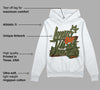 Olive Collection DopeSkill Hoodie Sweatshirt LOVE Graphic