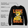 Yellow Collection DopeSkill Sweatshirt Love Sick Graphic