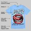 Knu Stack Vintage Satin Dream Blue DopeSkill Blue T-shirt Lick My Kicks Graphic