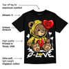 Black Tour Yellow AJ 4 Thunder DopeSkill Unisex T-Shirt Broken Bear Graphic