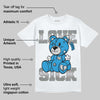 Military Blue 4s DopeSkill T-Shirt Love Sick Graphic