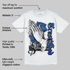 True Blue 1s DopeSkill T-Shirt Trust God Graphic