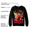Red Thunder 4s DopeSkill Sweatshirt Heaven Sent Graphic