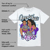 Dunk Purple Championship Court White DopeSkill T-Shirt Queen Of Hustle Graphic