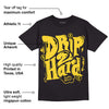 Black Tour Yellow AJ 4 Thunder DopeSkill T-Shirt Drip Too Hard Graphic