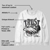 Black Cat 3s DopeSkill Sweatshirt Trust No One Graphic