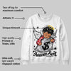 White Cement 4s DopeSkill Sweatshirt Heaven Sent Graphic