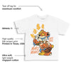 Orange Black White DopeSkill Toddler Kids T-shirt Make Money Graphic