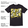 Yellow Snakeskin 11s DopeSkill T-Shirt Super Sauce Graphic