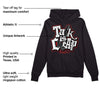 Black and White 14s DopeSkill Hoodie Sweatshirt Talk Is Chip Graphic