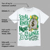 Green Collection DopeSkill T-Shirt Real Ones Move In Silence Graphic