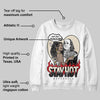 Reverse Metallic 5s DopeSkill Sweatshirt Stay Hot Graphic