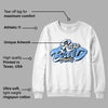 Powder Blue 9s DopeSkill Sweatshirt Rare Breed Type Graphic