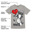 Wet Cement 4s DopeSkill Grey T-shirt Love Sick Graphic