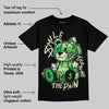 Jumpman Jack “Green Spark” DopeSkill T-Shirt Smile Through The Pain Graphic