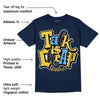 Michigan Dunks DopeSkill Midnight Navy T-Shirt Talk Is Chip Graphic