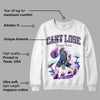 Dark Iris 3s DopeSkill Sweatshirt Cant Lose Graphic