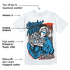 Military Blue 4s DopeSkill T-Shirt Stackin Mines Graphic