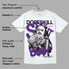 Field Purple 12s DopeSkill T-Shirt Stay It Busy Graphic