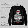 Reverse Infrared 6s DopeSkill Sweatshirt Scared Money Don't Make No Money Graphic