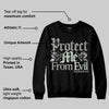 Year Of The Snake 1s DopeSkill Sweatshirt Protect Me From Evil Graphic