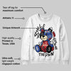 Rare Air 4s DopeSkill Sweatshirt Smile Through The Pain Graphic
