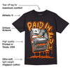 Brilliant Orange 12s DopeSkill T-Shirt Paid In Full Graphic