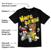 Yellow Ochre 6s DopeSkill T-Shirt Money Is Our Motive Bear Graphic