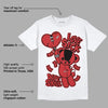 AJ 12 Reverse Flu Game DopeSkill T-Shirt Love Sick Graphic