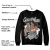 "Black/White" 1s DopeSkill Sweatshirt  Queen Of Hustle Graphic