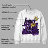 Field Purple 12s DopeSkill Sweatshirt LOVE Graphic