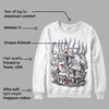 Cement Grey 2s DopeSkill Sweatshirt Chillin Graphic