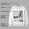 Cement Grey 2s DopeSkill Sweatshirt Real Ones Move In Silence Graphic