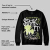 Luminous Green 5s DopeSkill Sweatshirt Speak It Graphic