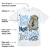 First In Flight 1s DopeSkill T-Shirt Real Ones Move In Silence Graphic