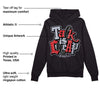 Bred Reimagined 4s DopeSkill Hoodie Sweatshirt Talk Is Chip Graphic