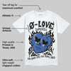 Awake NY x Racer Blue 5s DopeSkill T-Shirt Crying Heart Graphic