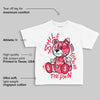 Dunk Valentine's Day DopeSkill Toddler Kids T-shirt Smile Through The Pain Graphic