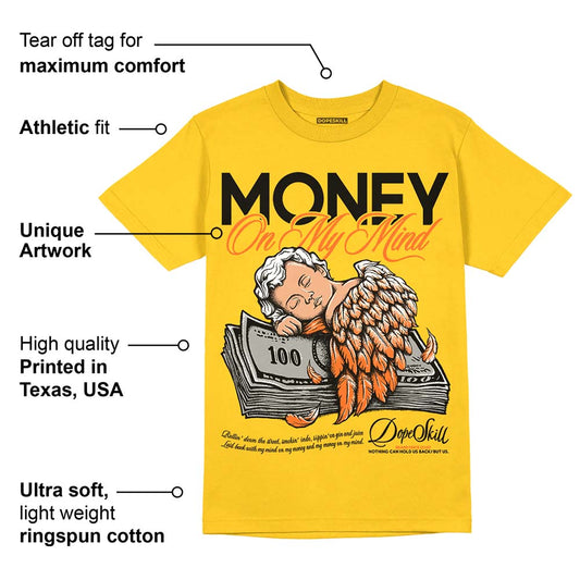 Vivid Sulfur 4s DopeSkill Yellow T-shirt MOMM Graphic