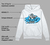 University Blue Toe 1s DopeSkill Hoodie Sweatshirt Rare Breed Type Graphic