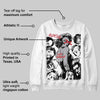 White Cement 4s DopeSkill Sweatshirt Built Different Graphic
