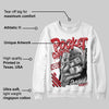 Fire Red “Black Tongue” 5s DopeSkill Sweatshirt Pocket Change Graphic