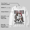 Olive 9s DopeSkill Sweatshirt Real Lover Graphic