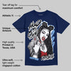 Midnight Navy 1s DopeSkill Navy T-shirt New H.M.O Graphic