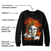 Brilliant Orange 12s DopeSkill Sweatshirt Hold My Own Graphic