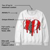 Cherry 12s DopeSkill Sweatshirt Slime Drip Heart Graphic